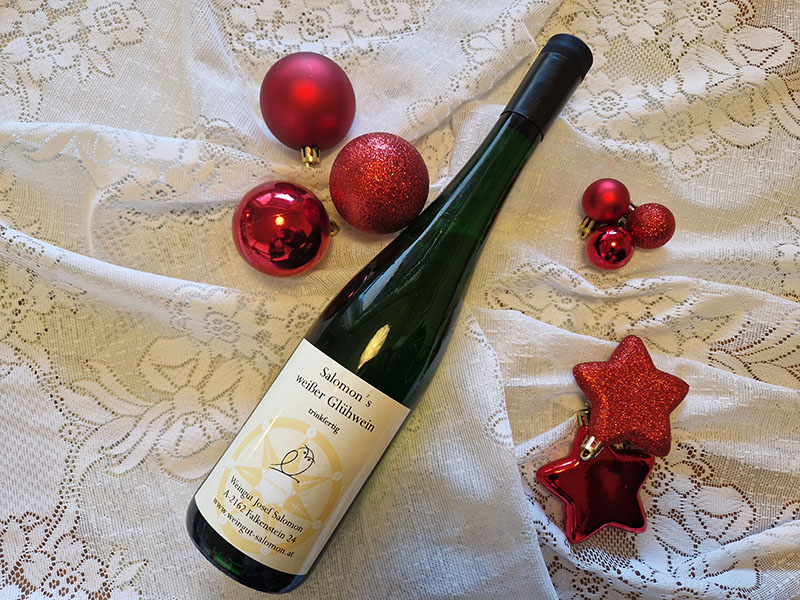 Weißer Glühwein - trinkfertig